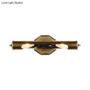 Modern brass & black glass wall light bedroom 220v-240v 110v-120v