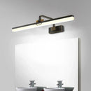 Modern brass & black led wall sconce dressing table vanity light