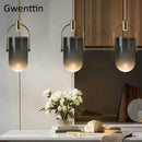 DecorBites™ Bucket Glass Pendant Lamp LED Modern Hanging Lights for Dining Room Kitchen Home Décor
