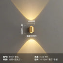 Modern brass copper led wall lamp bedroom reading light