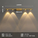 Modern brass copper led wall lamp bedroom reading light