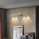 Modern brass copper led wall lamp bedroom reading light