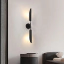 Modern brass cylindrical wall light – living room sconce