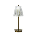 Modern brass diamond touch desk lamp bedroom crystal light