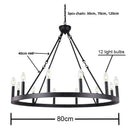Modern brass double tier pendant chandelier living room light