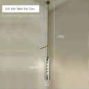 Modern brass e27 glass wall light bedroom sconce