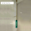 Modern brass e27 glass wall light bedroom sconce