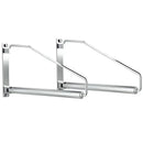Modern brass gold wall clothing rack bedroom hanging organizer