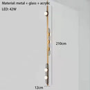 DecorBites™ Gray Glass LED Chandeliers: Modern Art Deco Lighting for Dining Room, Kitchen & Parlor