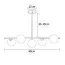 DecorBites™ Brass LED Pendant Lights for Home Decor and Indoor Lighting