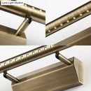 DecorBites™ Modern Metal Bronze LED Wall Mounted Vanity Light with Slim Design and Warm White Lighting, 16"/21.5" Wide