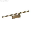 DecorBites™ Modern Metal Bronze LED Wall Mounted Vanity Light with Slim Design and Warm White Lighting, 16"/21.5" Wide
