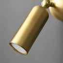 Modern brass rotatable led wall sconces bedroom gold spotlight