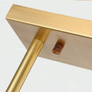 DecorBites™ Gold Simplicity Globe Pendant Lamp: Frosted Glass Dining Room Island Lighting