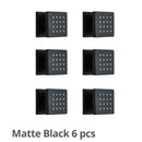 Modern brass square body spray shower jets bathroom massage nozzles