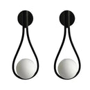 DecorBites™ Brass Wall Sconce Glass Ball Modern LED Lighting
