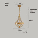 Modern bronze black chrome gold globe led chandelier living room