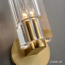 DecorBites™ Bronze Copper Crystal Sconce Wall Lamps for Living Room & Bedroom
