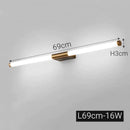 Modern bronze led mirror front wall lamp for bathroom bedroom vanity
