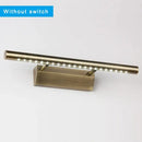 DecorBites™ Bronze LED Mirror Front Light - Waterproof Stainless Steel for Luxury Bathroom