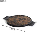 DecorBites™ Auspicious Clouds Texture Jewelry Box for Elegant Jewelry Storage