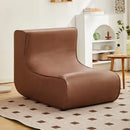 Modern brown & black internet celebrity lazy sofa living room