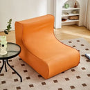 Modern brown & black internet celebrity lazy sofa living room