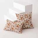 Modern brown coffee geometric cushion cover living room pillow case