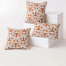 Modern brown coffee geometric cushion cover living room pillow case