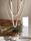 Modern brown & white decorbites designer belt light dining room