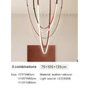Modern brown & white decorbites designer belt light dining room