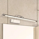 Modern brushed brass led wall light bathroom sconce