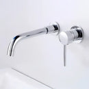 DecorBites™ Brushed Gold In-Wall Black Basin Faucet Set for Bathroom Sink Mixer Tap