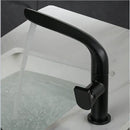 Modern brushed gold basin faucet bathroom high arc mixer tap