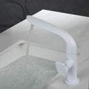 Modern brushed gold basin faucet bathroom high arc mixer tap