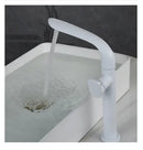 Modern brushed gold basin faucet bathroom high arc mixer tap