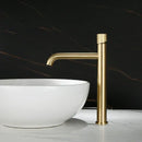 Modern brushed gold basin faucet bathroom hot water mixer tap