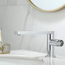 Modern brushed gold basin faucet bathroom single handle mixer tap