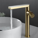Modern brushed gold basin faucet bathroom single handle mixer tap