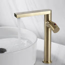 Modern brushed gold basin faucet bathroom single handle mixer tap