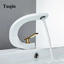 Modern brushed gold basin faucet bathroom sink mixer tap