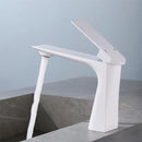 DecorBites™ Brushed Gold Bathroom Basin Faucet - Single Hole Water Mixer Crane