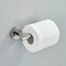Modern brushed gold bathroom hardware set with towel rack and hooks