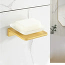 Modern brushed gold bathroom set towel rack and shelf hardware
