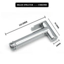 Modern brushed gold bidet faucet set bathroom handheld shower sprayer