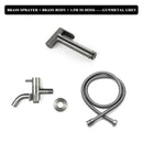 Modern brushed gold bidet faucet set bathroom handheld shower sprayer