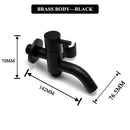 Modern brushed gold bidet faucet set bathroom handheld shower sprayer