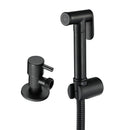 Modern brushed gold bidet sprayer kit bathroom shattaf set