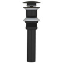 Modern brushed gold & black basin faucet kitchen sink tap