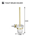 Modern brushed gold brass bathroom accessories set for bathroom